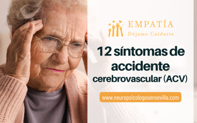12 síntomas de accidente cerebrovascular (ACV)