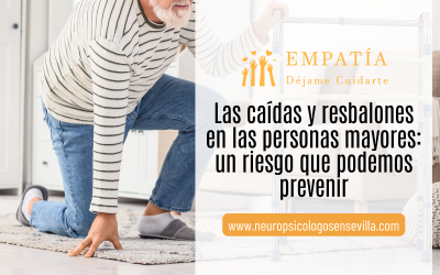 Las caídas y resbalones en las personas mayores: un riesgo que podemos prevenir